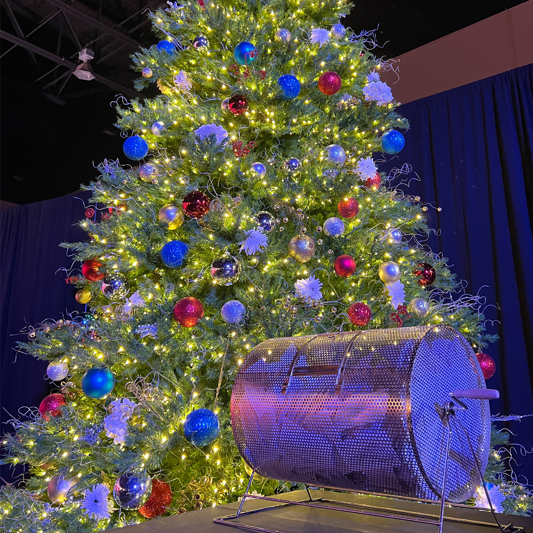 Photo of Christmas tree from annual Night of Hope and Miracles