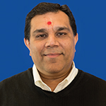 Dr. Brahmbhatt portrait photo, head and shoulders
