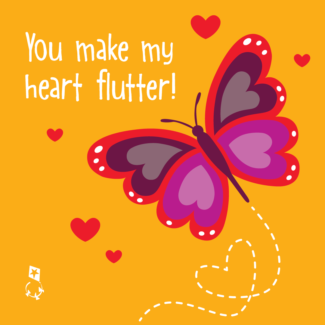 Niswonger Valentines Card butterfly