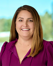 Head and shoulders portrait of Brooke Graham, 2025 Servant’s Heart Award Winner