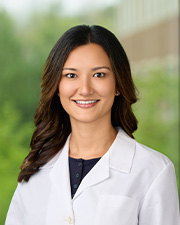 Head and shoulders portrait of Megan C. Frye, DO