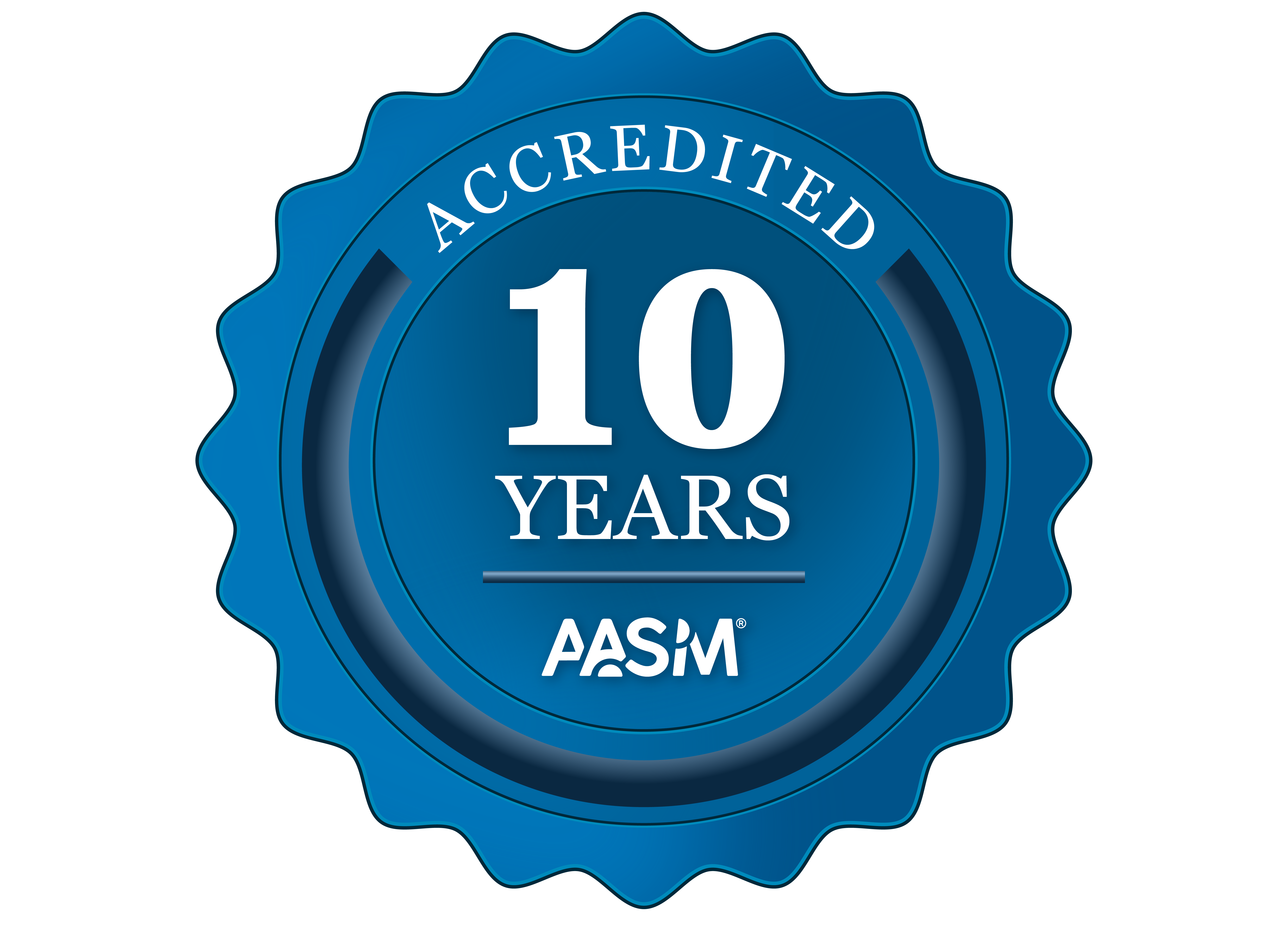 Indian Path Community Hospital accredited logo for American Academy of Sleep Medicine