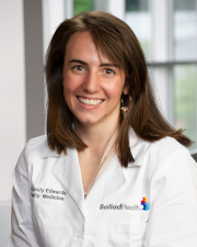 photo: Dr. Emily Edwards portrait, head and shoulders