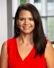 Portrait: Beth Hubbard, smiling