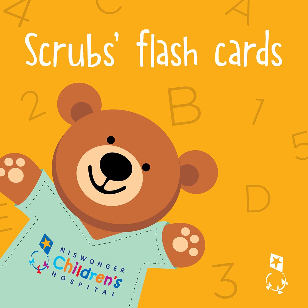 Scrubs flash cards