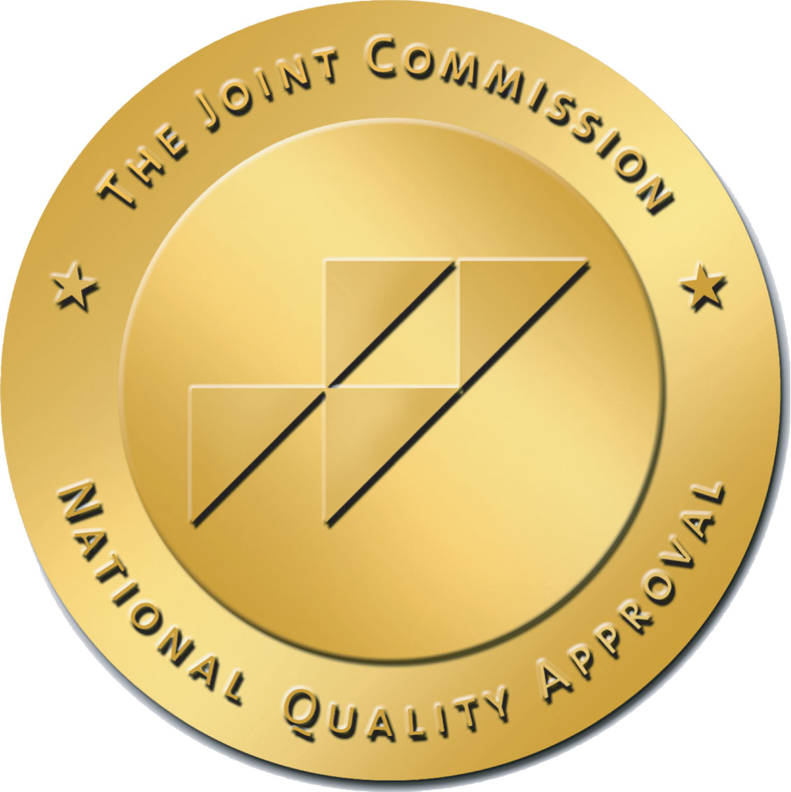 The Joint Commission National Quality Approval gold seal graphic