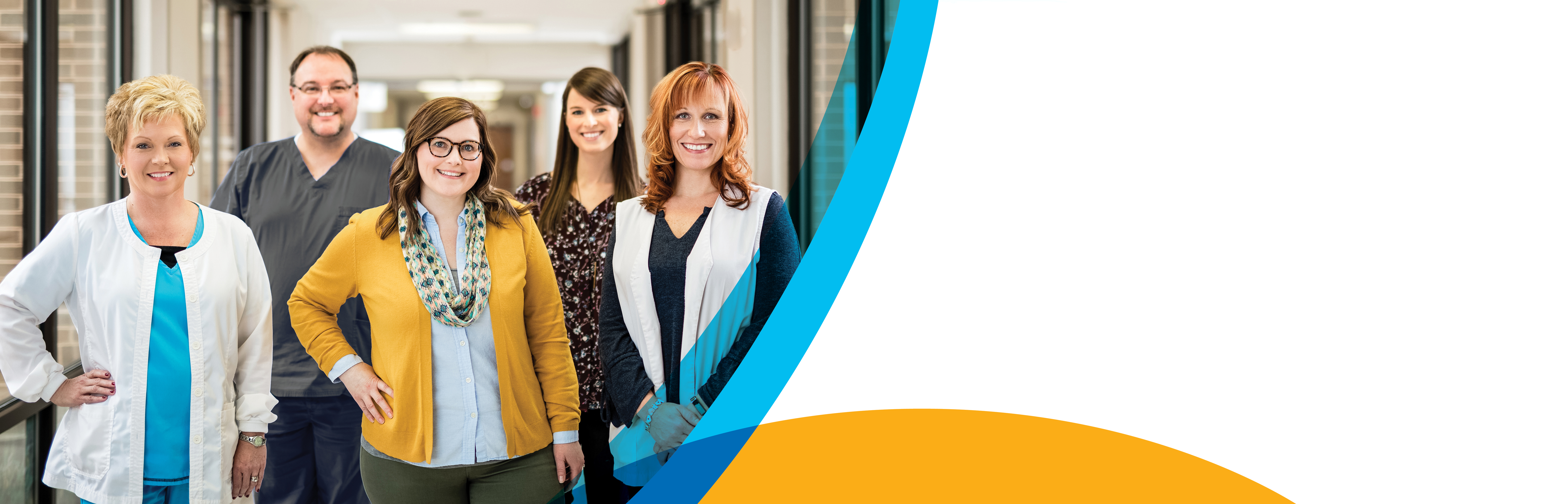 Careers web banner with team members