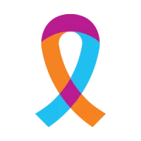 Cancer ribbon icon