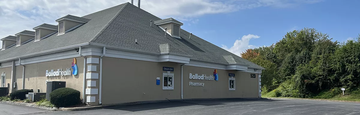 Ballad Health Johnson City Pharmacy on North State of Franklin