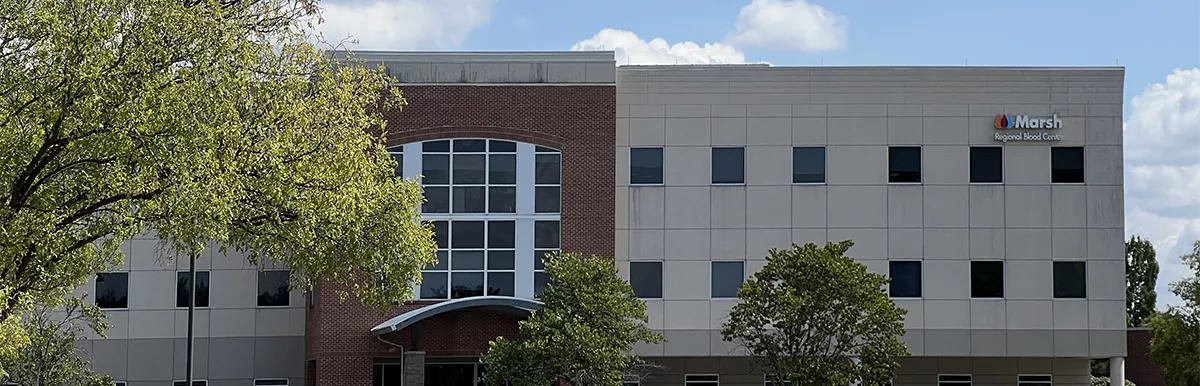 Marsh Blood Center exterior photo