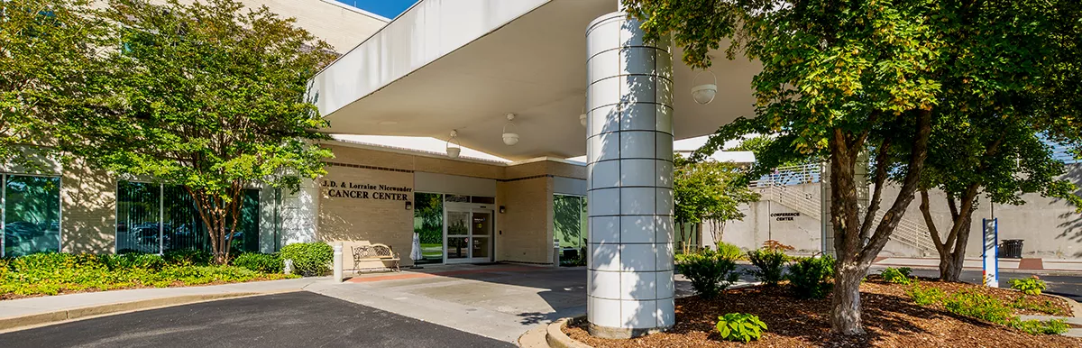 Nicewonder Cancer Center entrance building