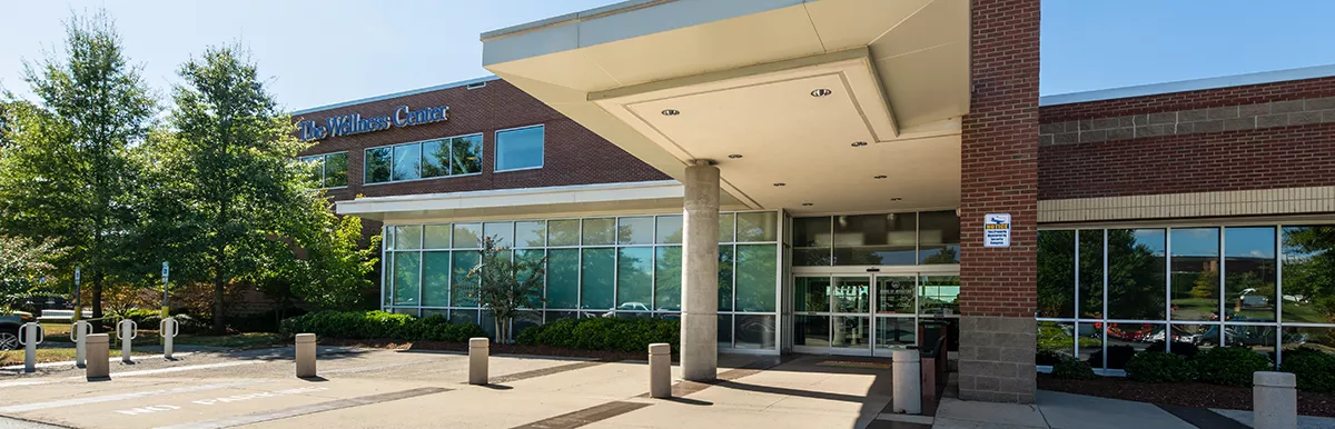 Wellness Center exterior building entrance