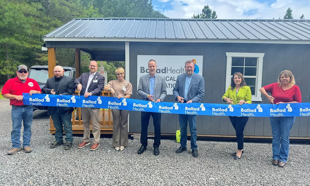 Ballad Health Medical Aid Station at Spearhead Trails in Clintwood, VA