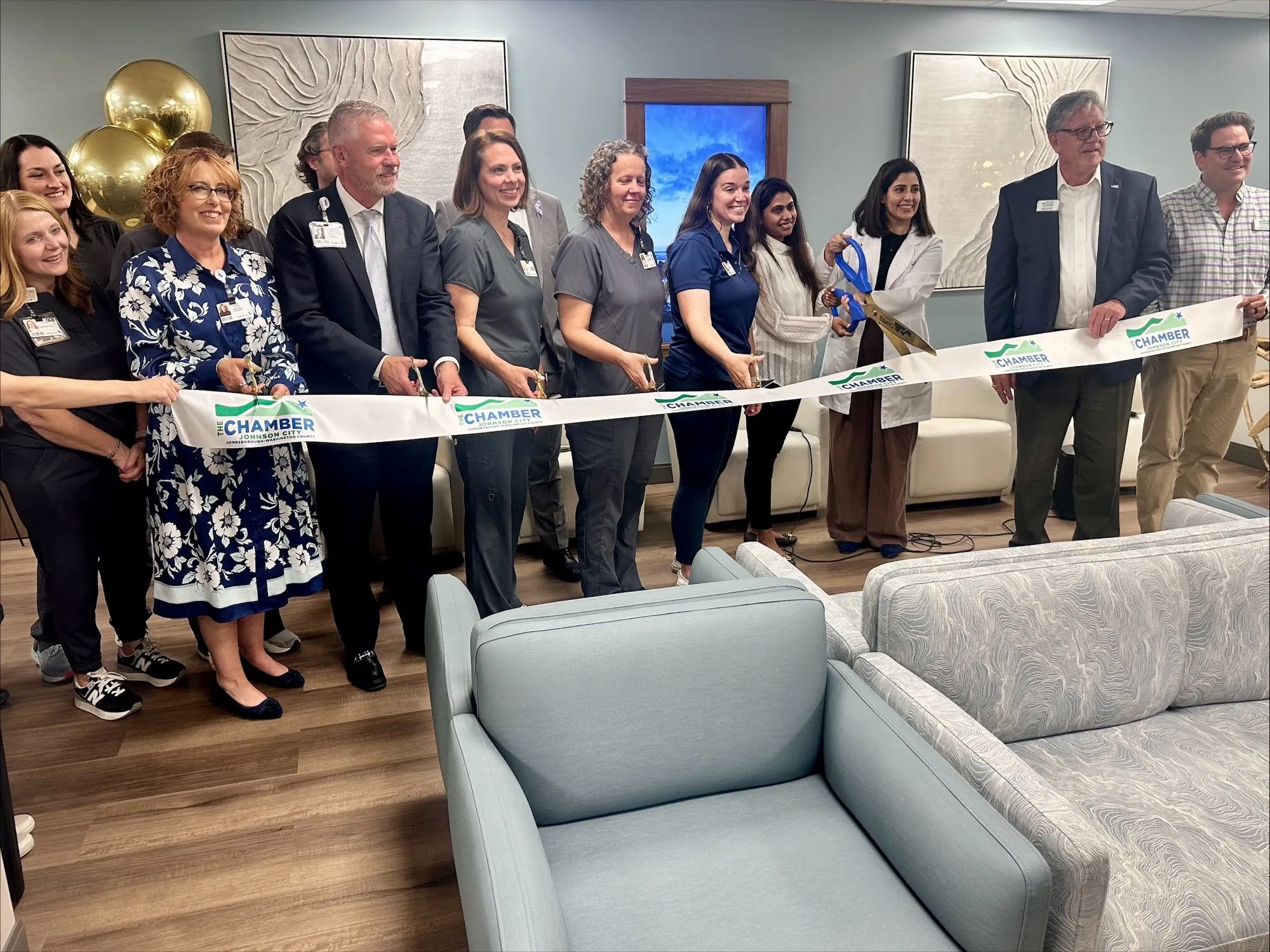 Grand opening infusion center Johnson City
