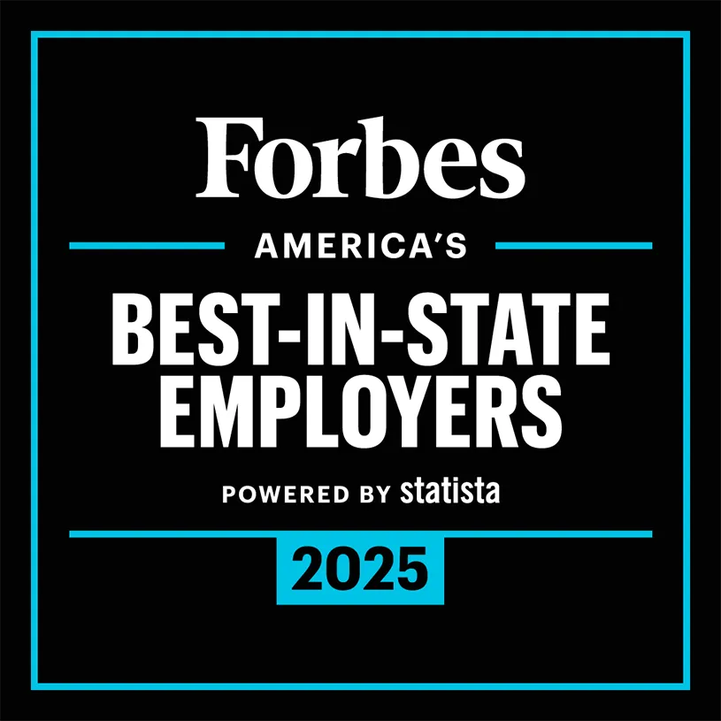 Forbes – America’s Best-In-State Employers 2025