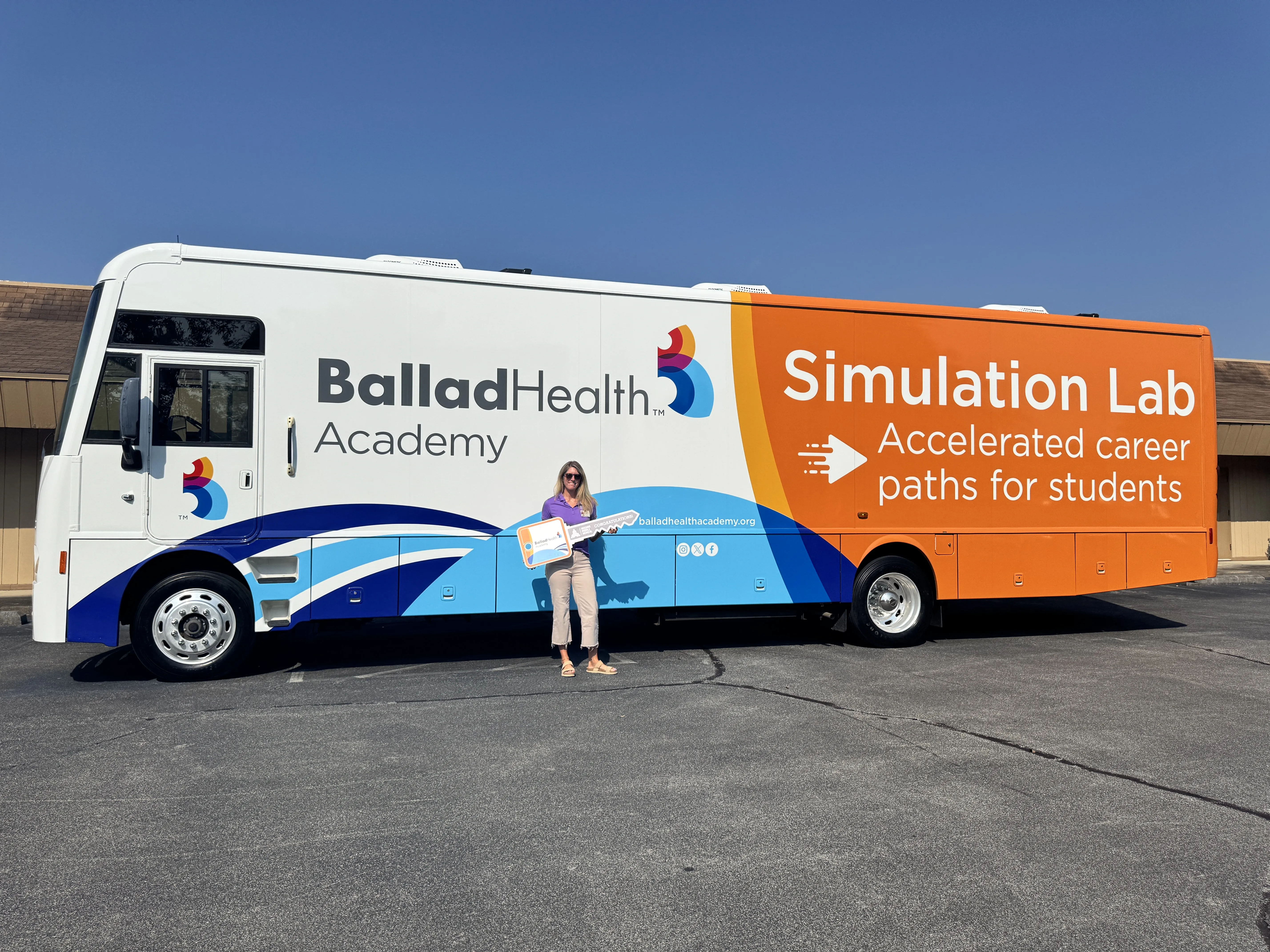 Ballad Health Academy Simulation Lab mobile vehicle lab