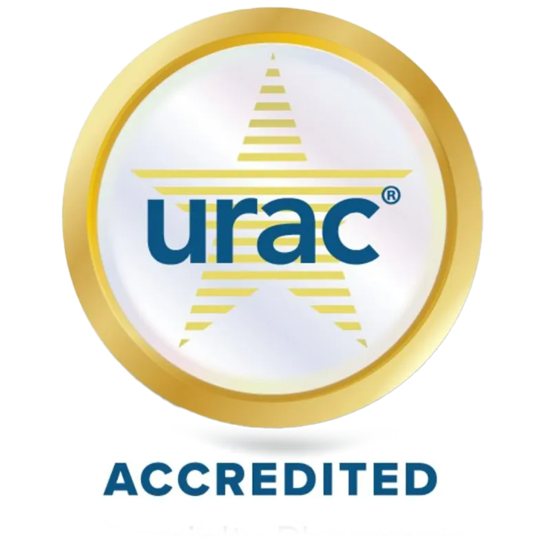 Utilization Review Accreditation Commission Accreditation badge for Ballad Health Specialty Pharmacy
