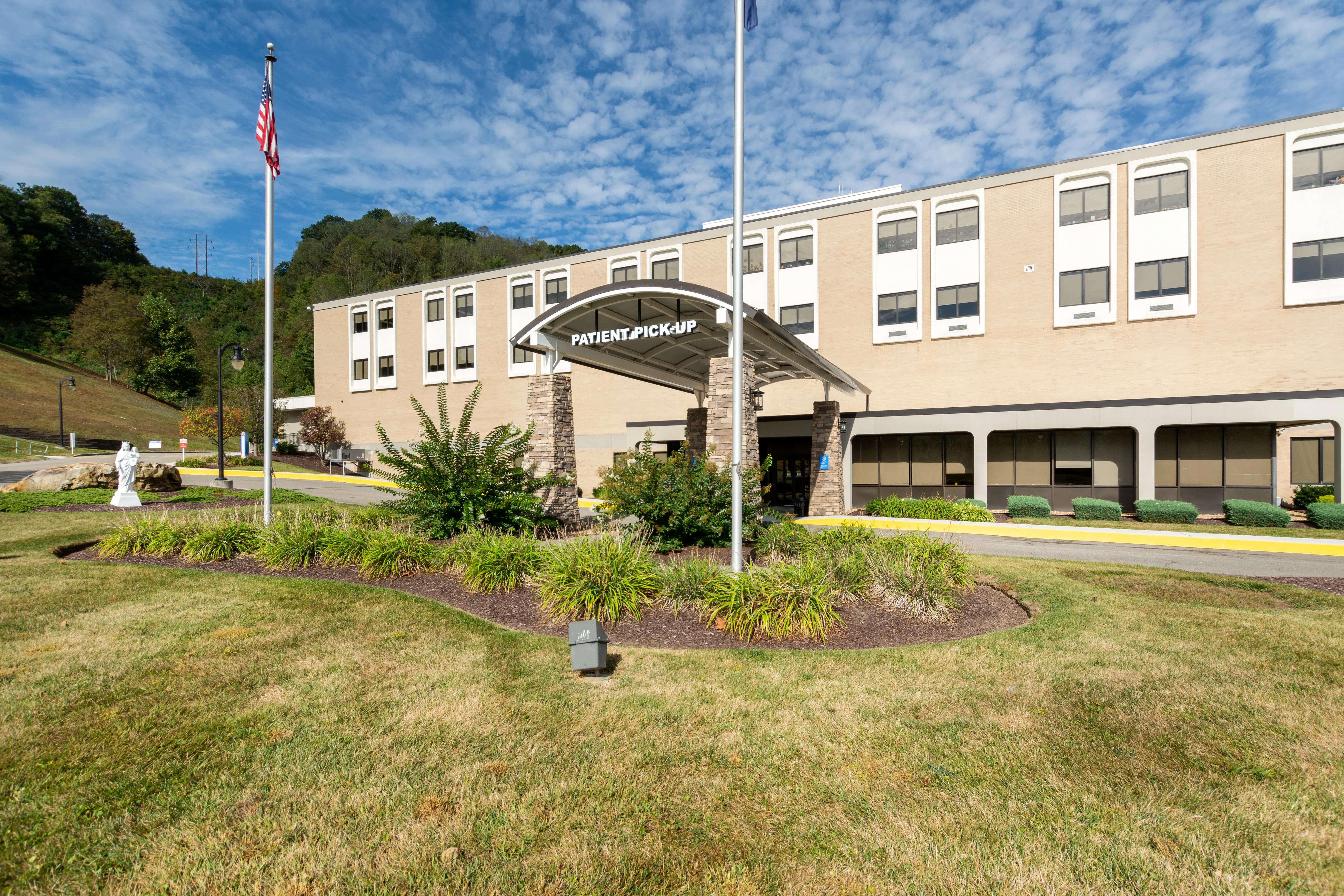 Exterior view of future site of Strong Futures in Norton, Virginia