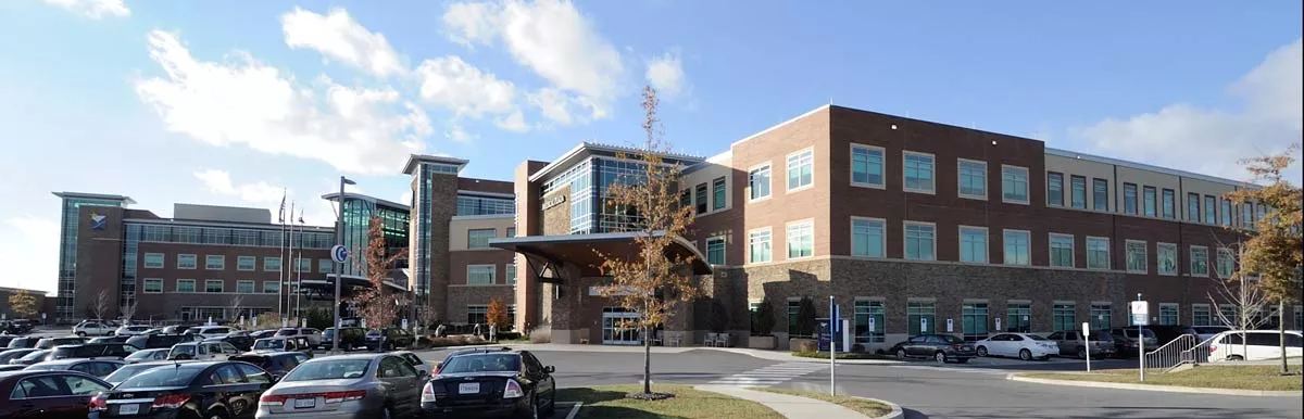 photo: exterior of Johnston Memorial Hospital